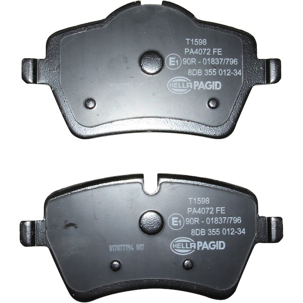 Pagid Brakes Disc Brake Pad, 355012341 355012341 - main